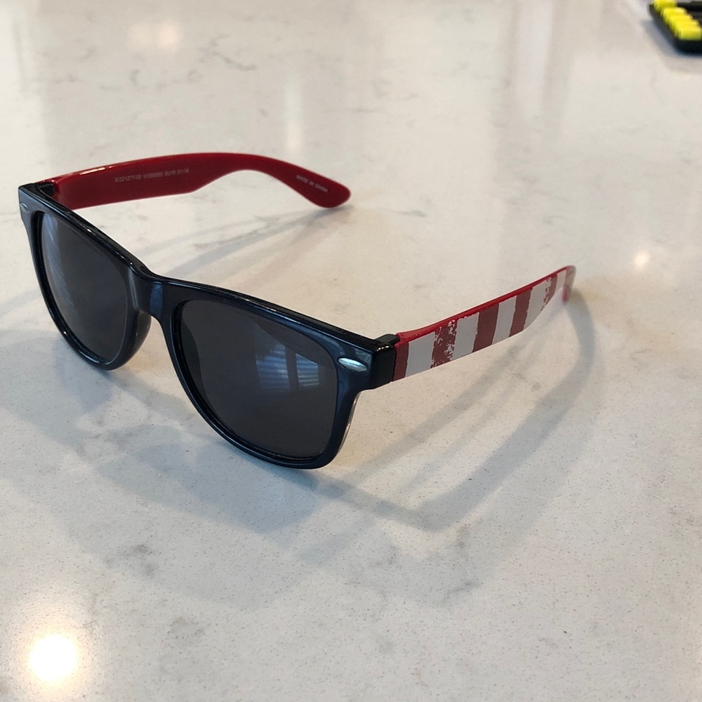 Old Navy Black and Red Sunglasses